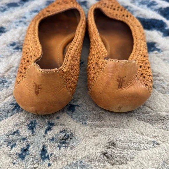 Frye Regina Woven Ballet Flats Sz 9.5 - Picture 4 of 8